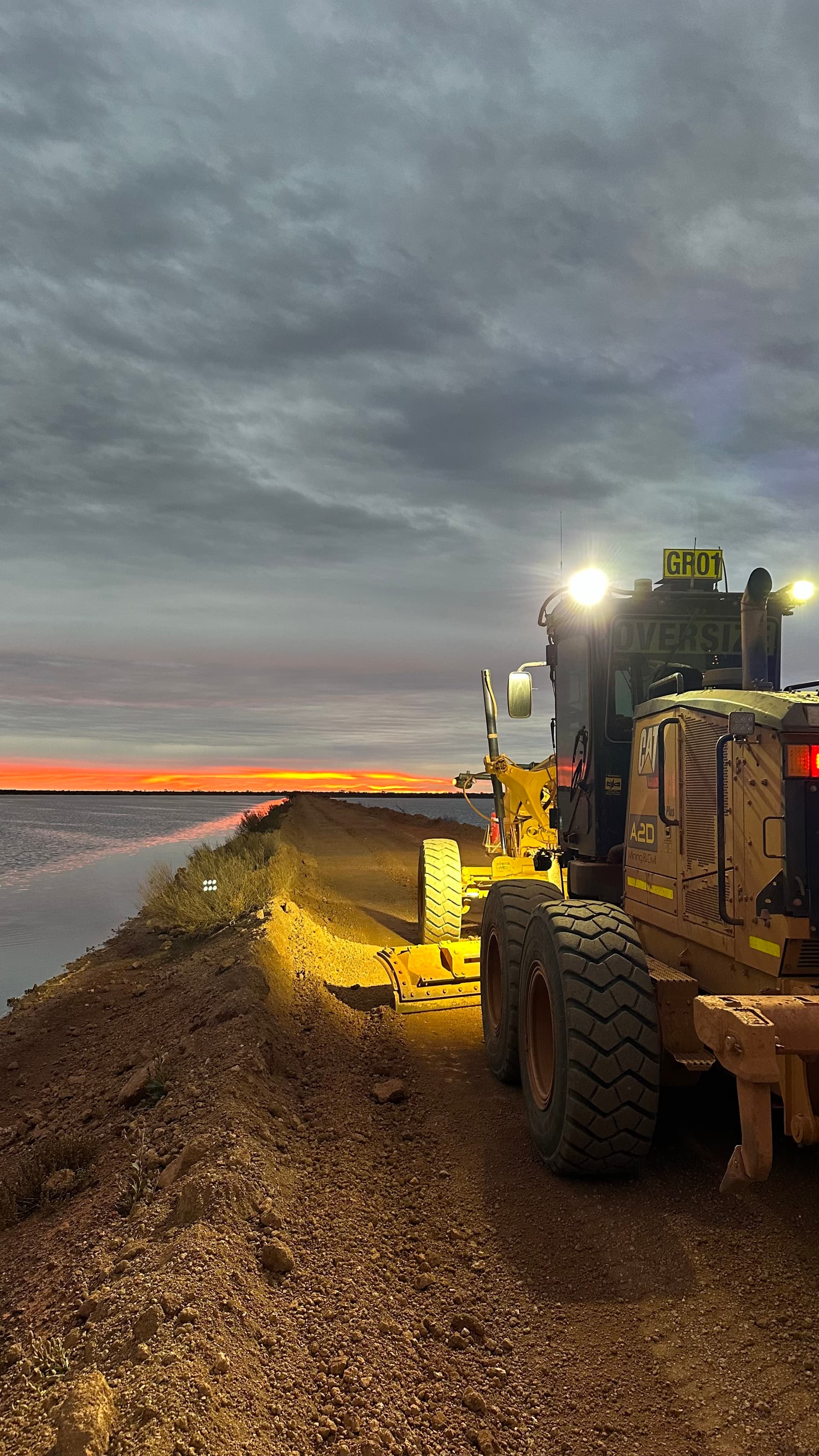 Evaporation Dam Lift