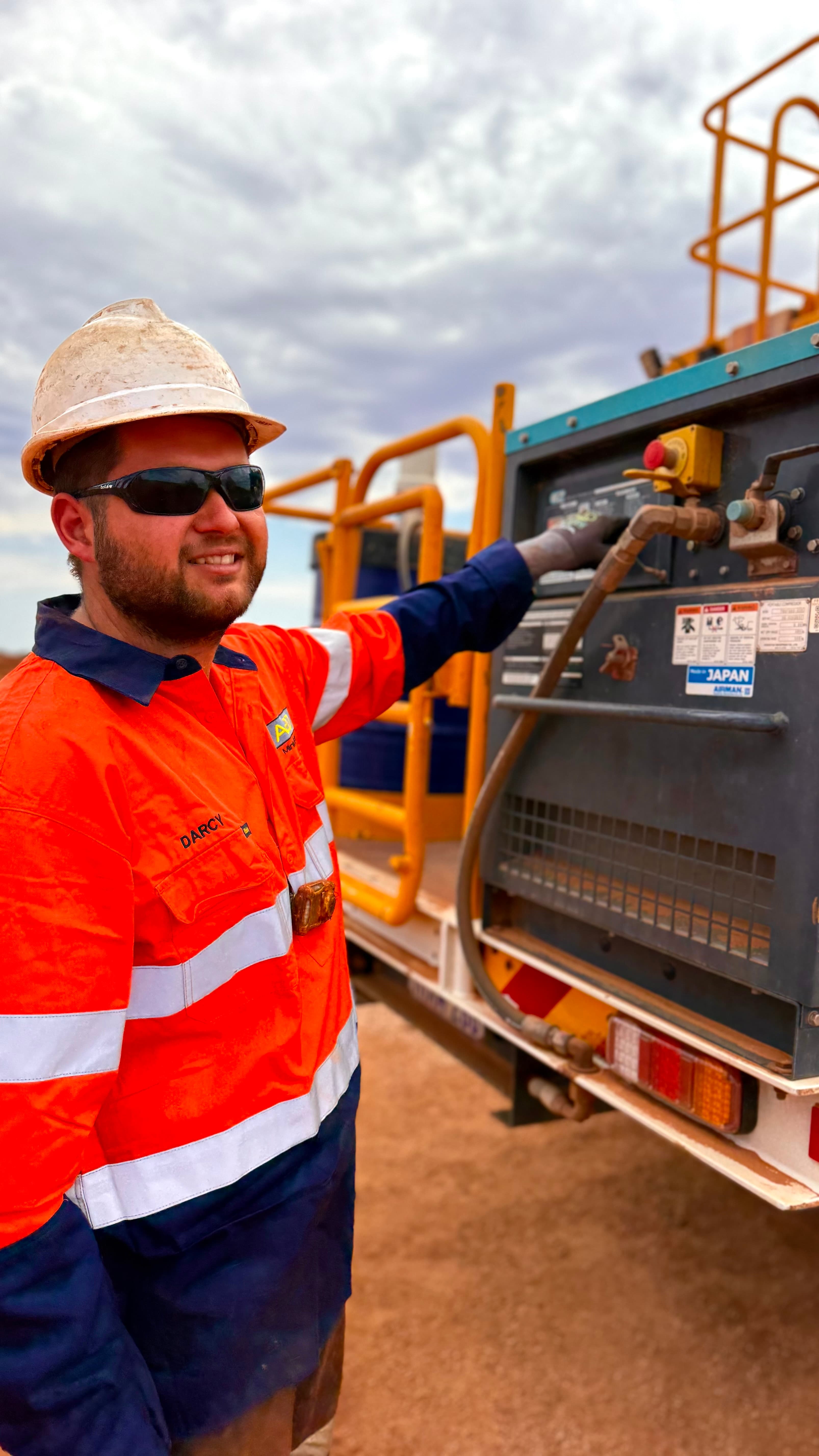 A2D workers on site