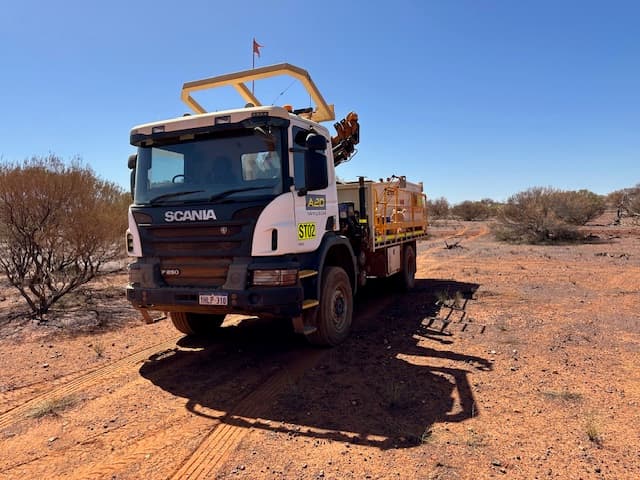Scania 4x4 Service Truck